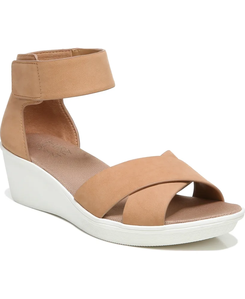 Macy's Naturalizer Riviera Ankle Strap Wedge Sandals