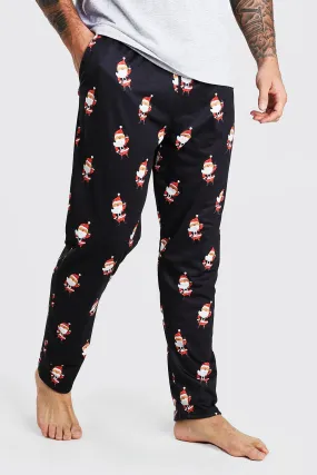 MAN Novelty Santa Christmas Lounge Joggers