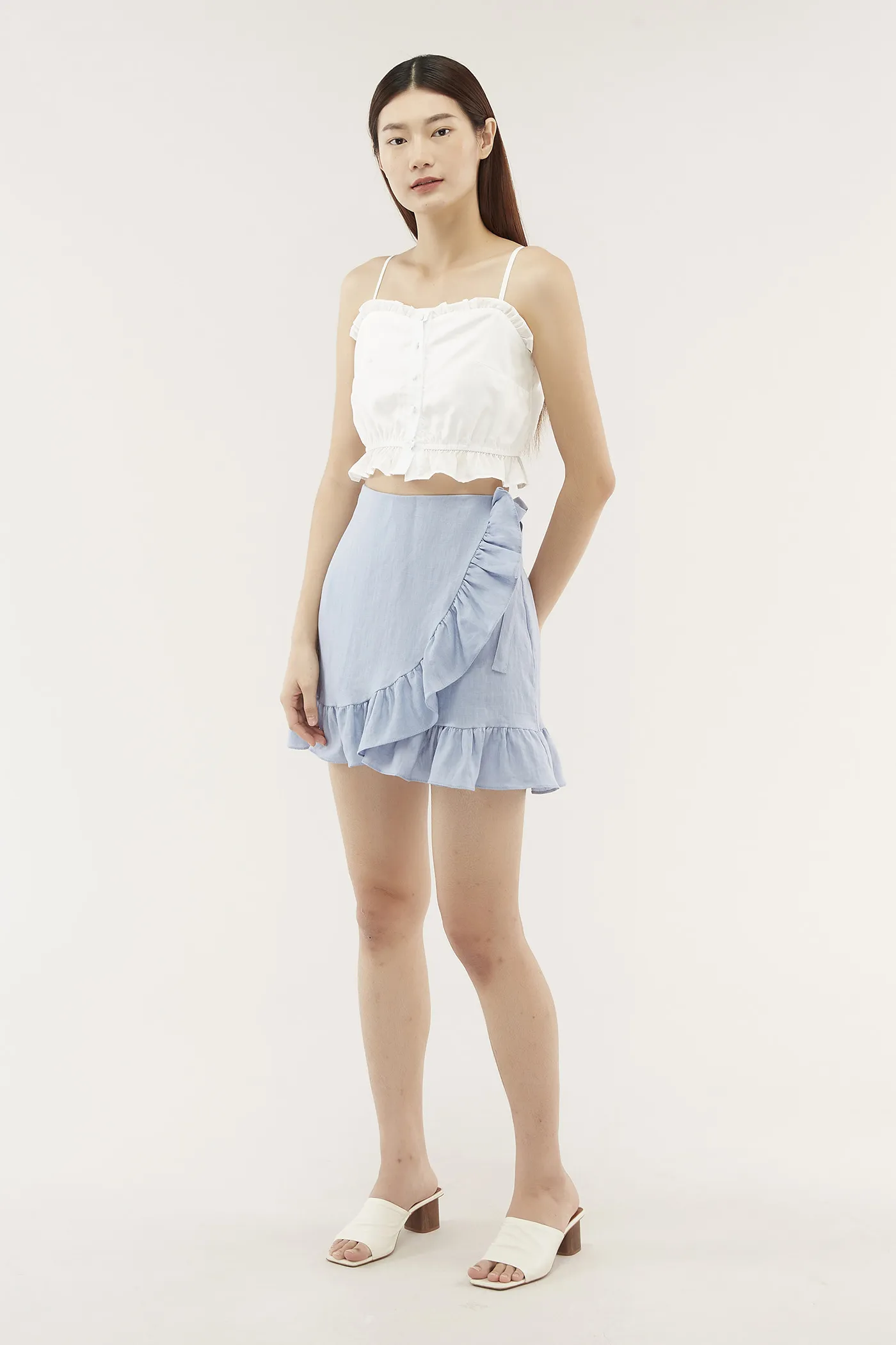 Marice Ruffle-trim Skirt 