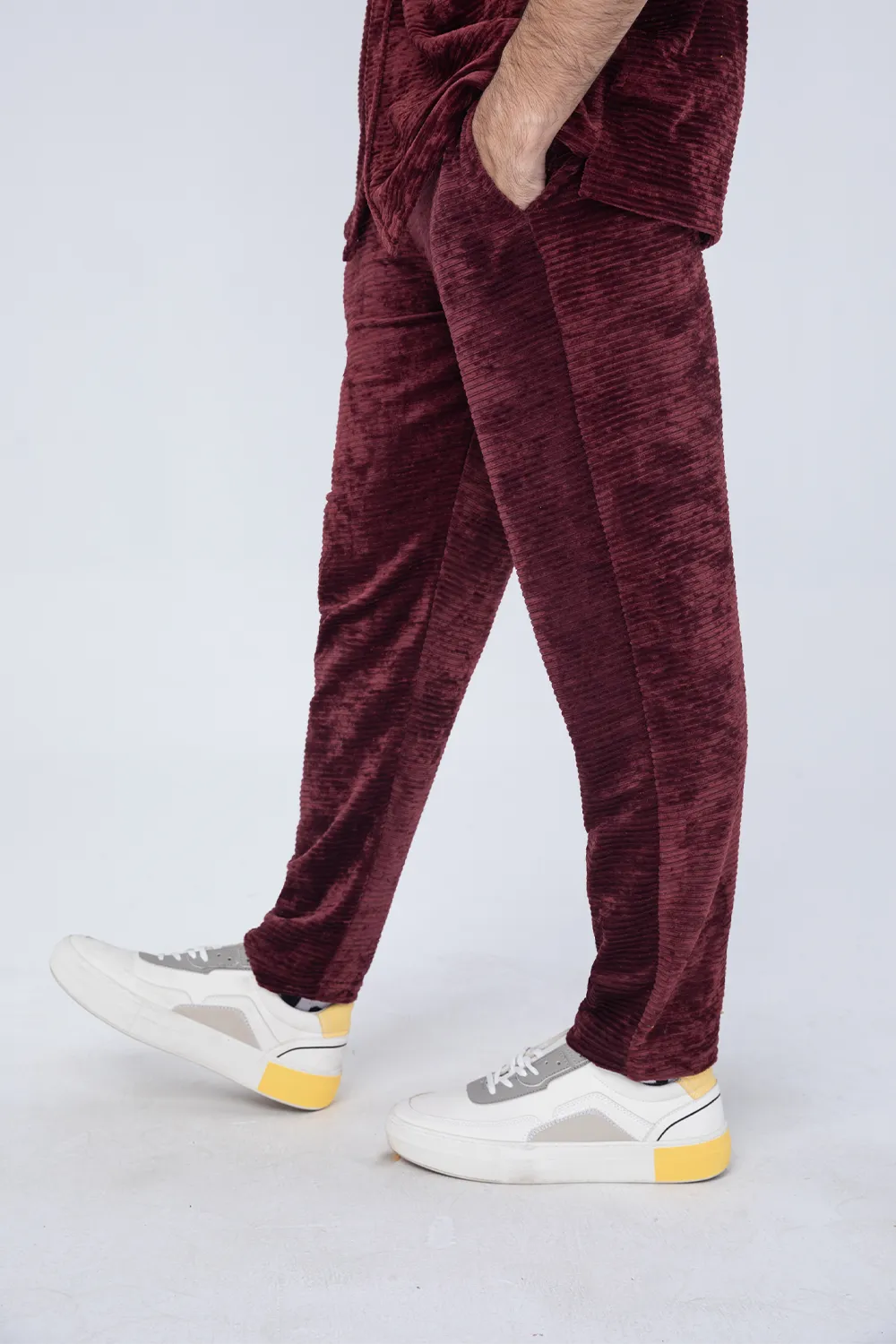 Maroon Trousers