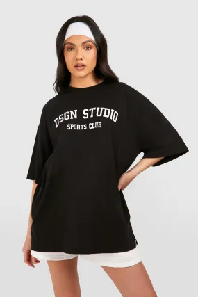 Maternity Dsgn Studio Print Oversized T-shirt