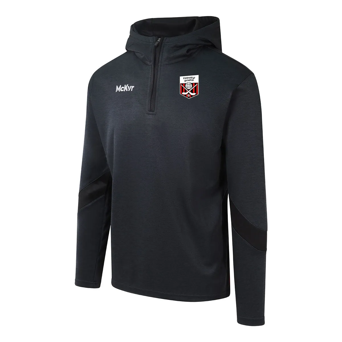 Mc Keever Trinity Gaels GAA Core 22 1/4 Zip Hoodie - Youth - Black