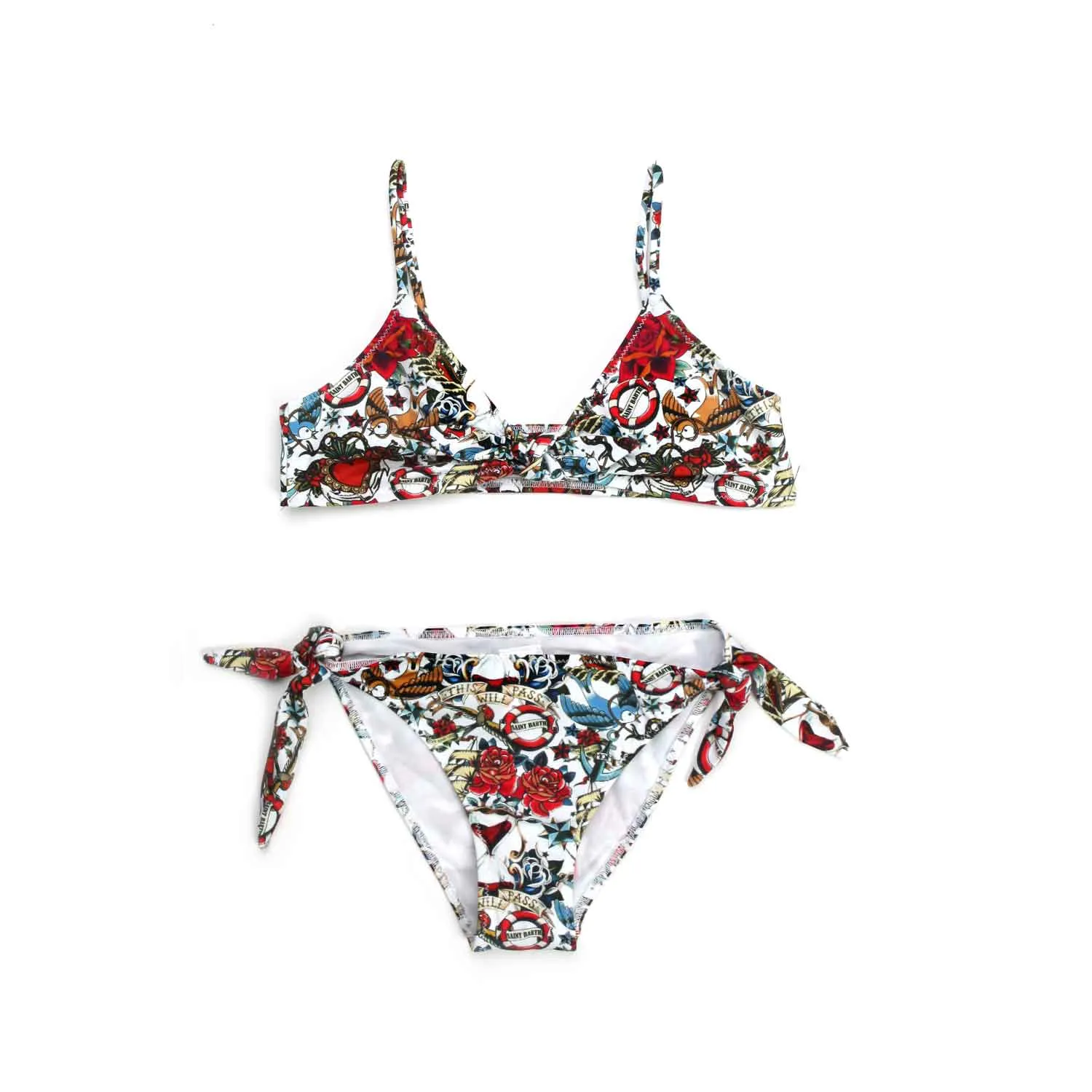 Mc2 Saint Barth Girls Printed Bikini