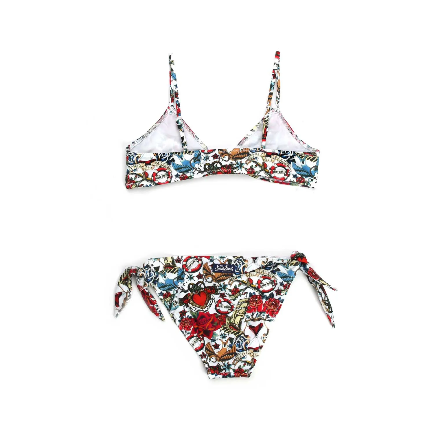 Mc2 Saint Barth Girls Printed Bikini