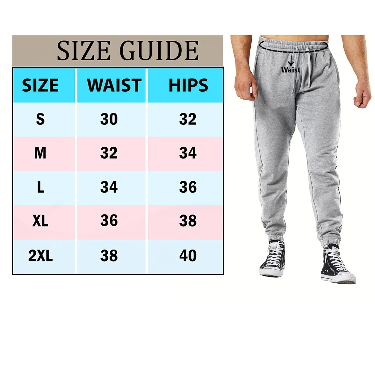 Men's Sherpa-Lined Joggers (2-Pack)