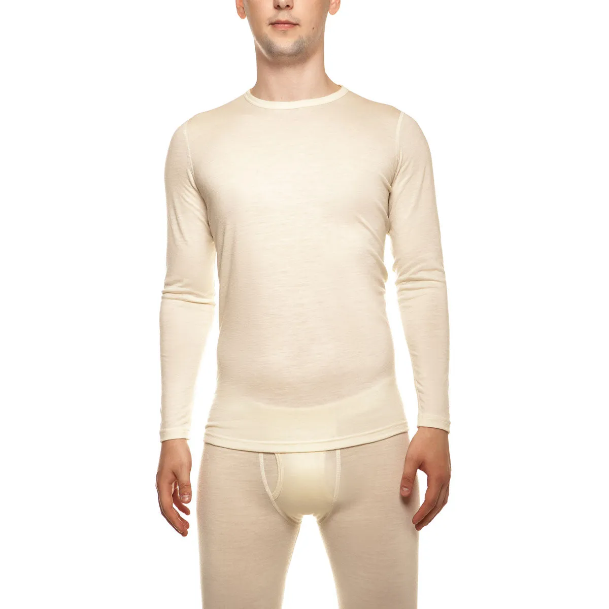 Men's 160 Thermal Long Sleeve Crew Natural