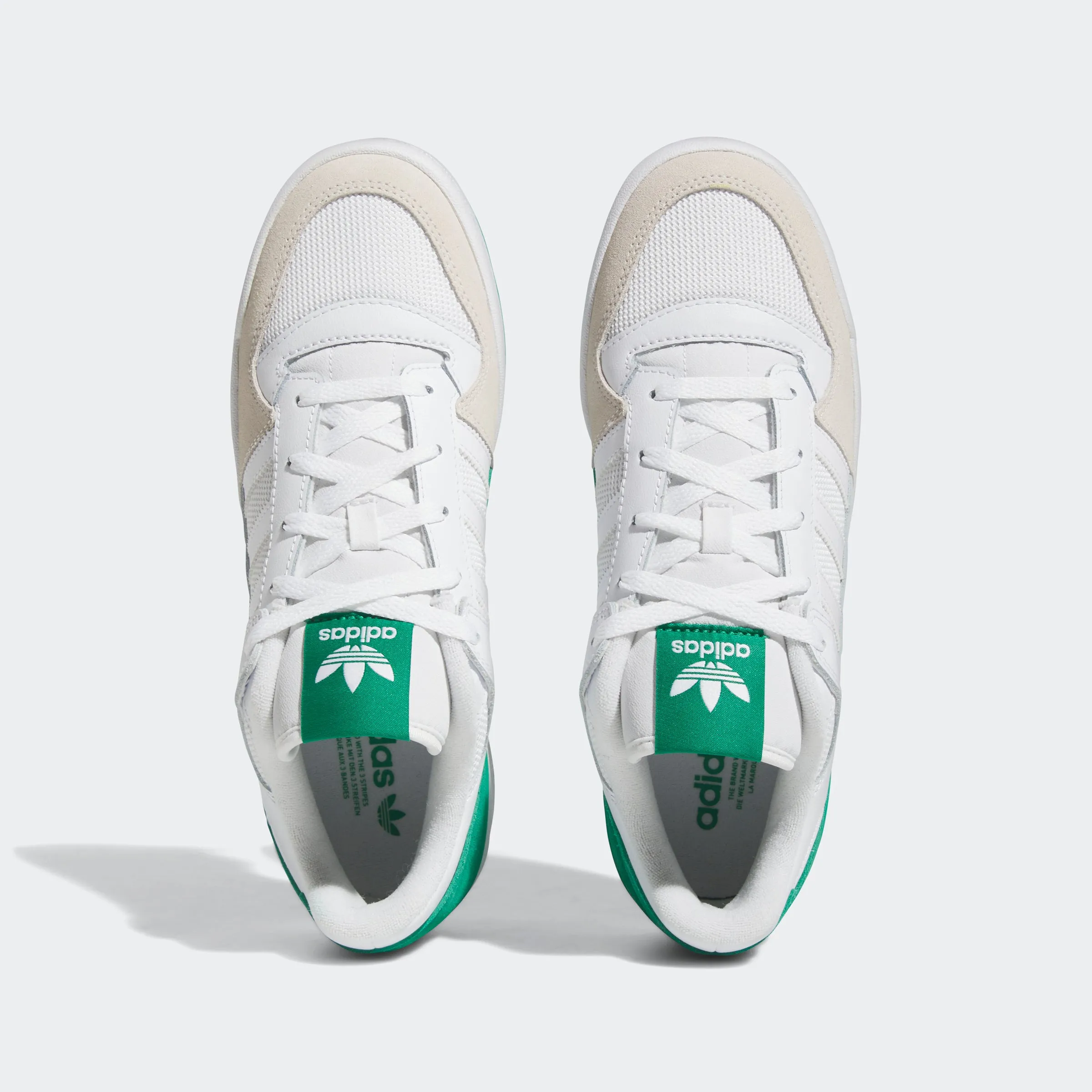 Men's adidas Originals Forum Low Classic Shoes White Green