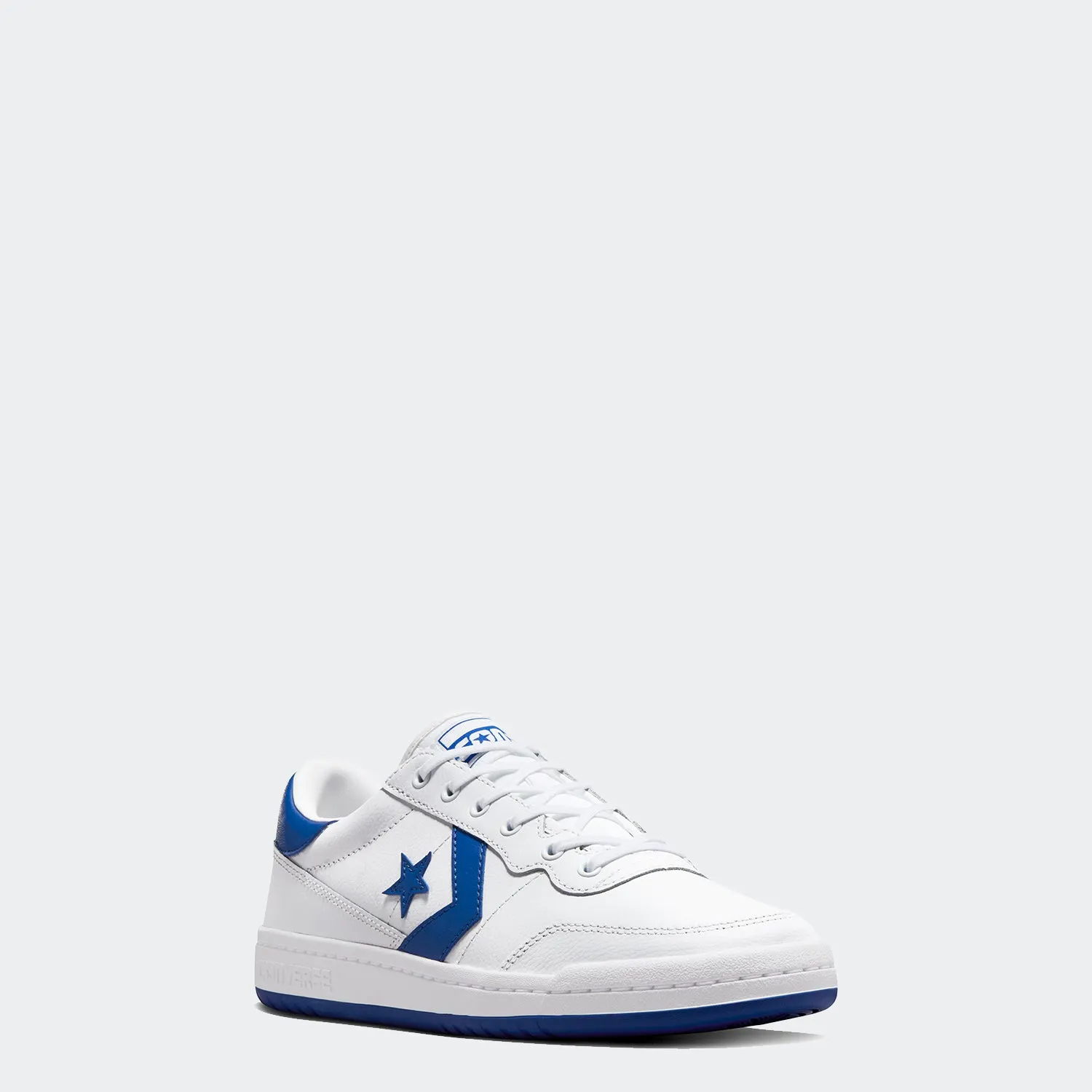 Men's Converse Fastbreak Pro Leather Shoes White/Blue