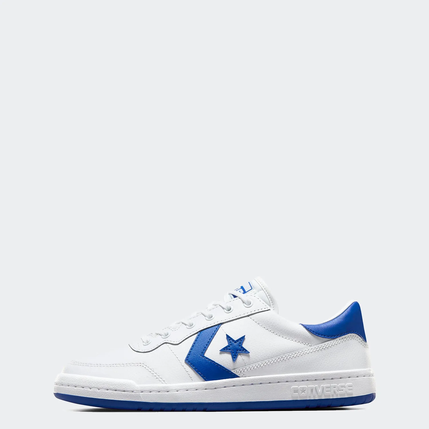 Men's Converse Fastbreak Pro Leather Shoes White/Blue