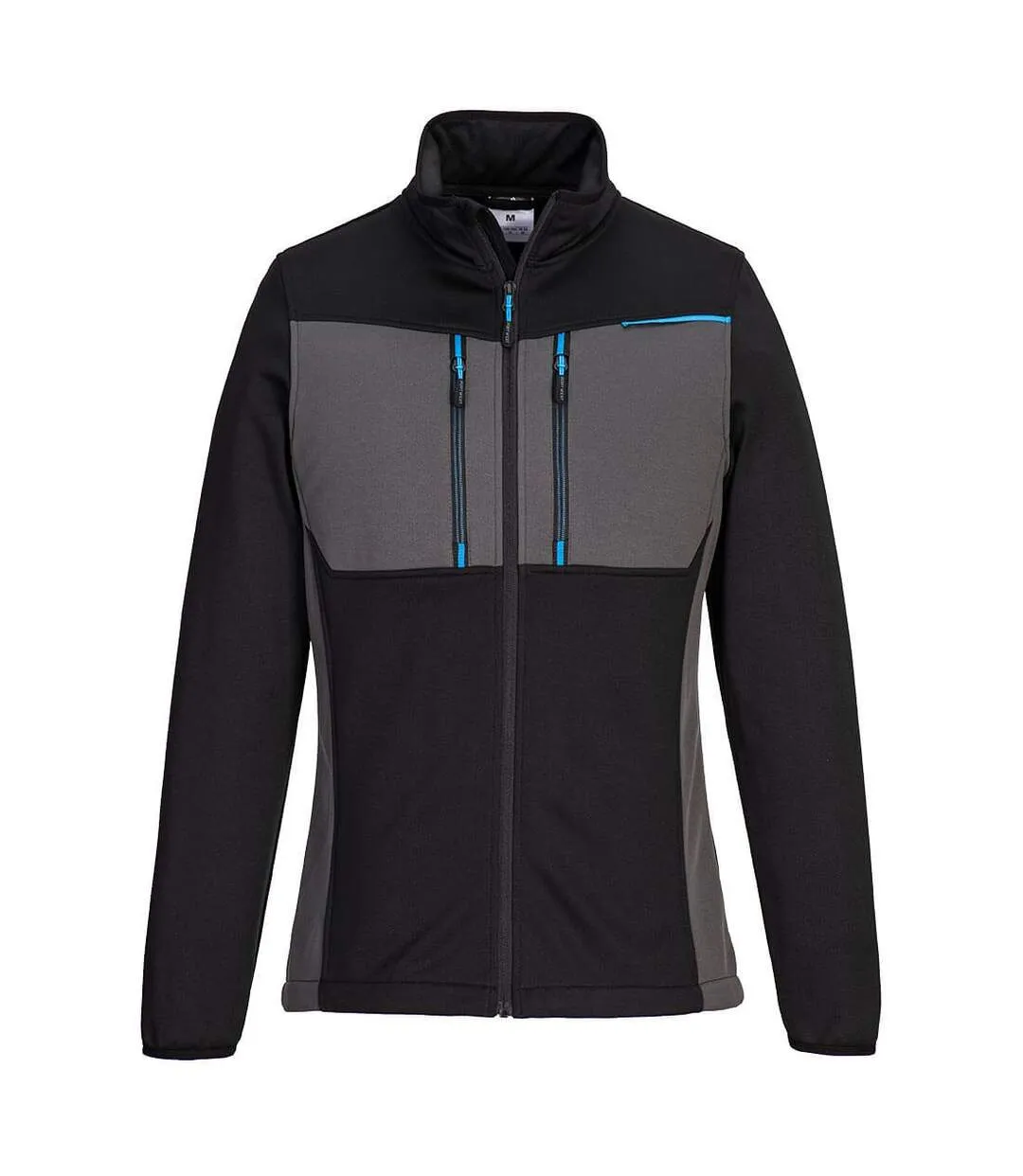 Mens fleece technical top black Portwest