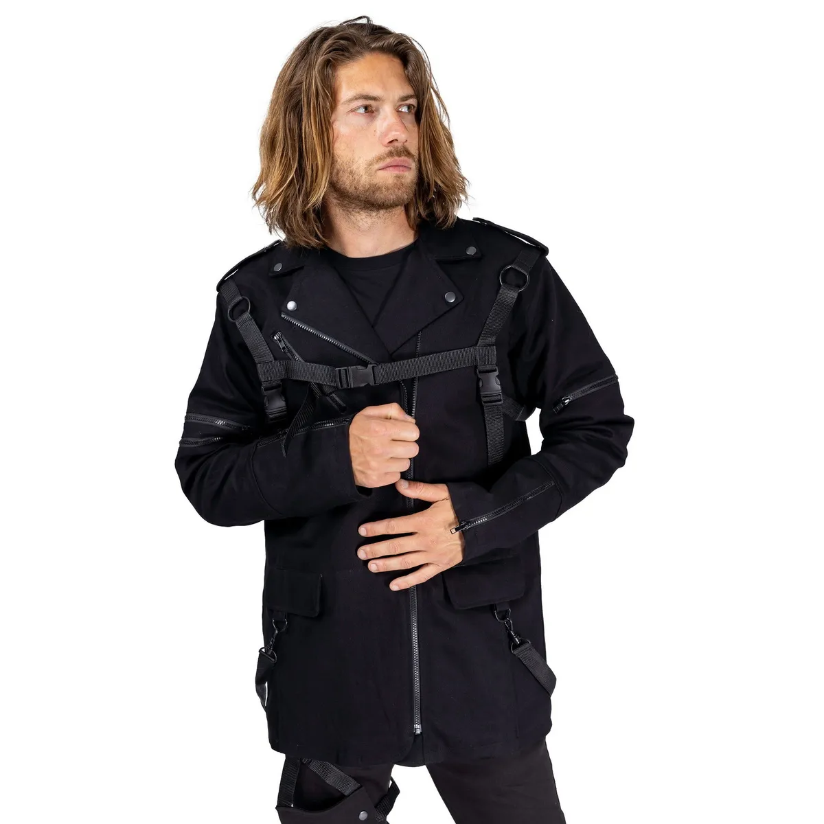 men's jacket CHEMICAL BLACK - MEPHISTO - BLACK - POI1246  -  Metal-shop