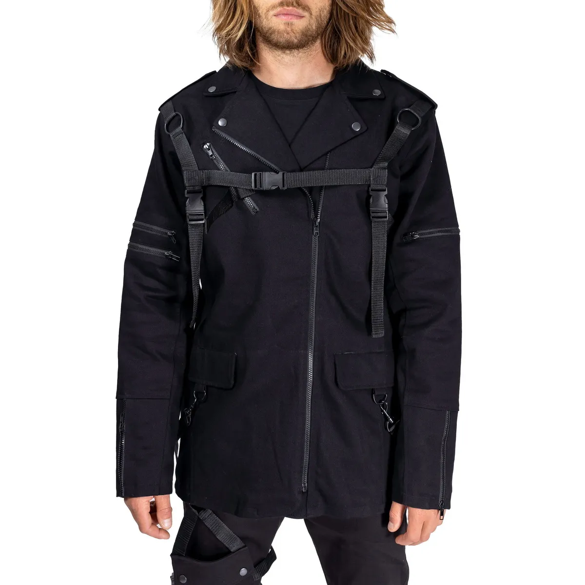 men's jacket CHEMICAL BLACK - MEPHISTO - BLACK - POI1246  -  Metal-shop