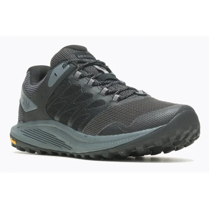 Merrell  Mens Nova 3 Black GTX Waterproof Trainers J067581