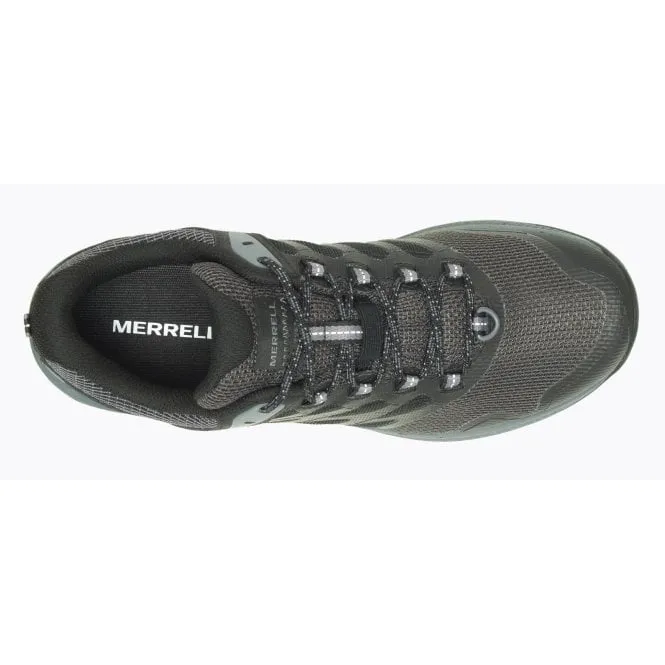 Merrell  Mens Nova 3 Black GTX Waterproof Trainers J067581