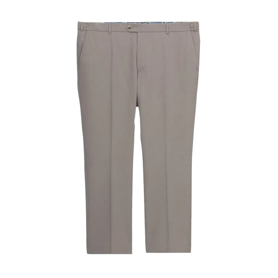 Meyer Oslo Soft Gabardine Trousers in Stone