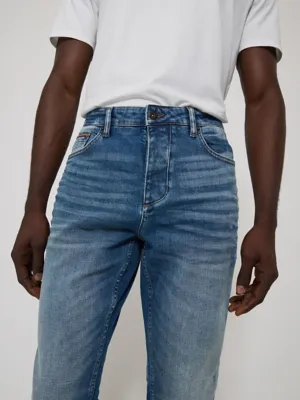 Mid Wash Vintage Slim Fit Jeans | Men | George at ASDA