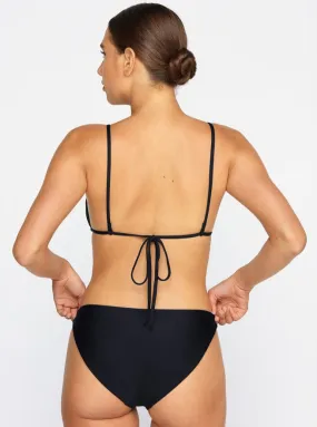 Mikoh: Zuma Full Bikini Bottom - Black