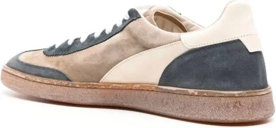 Moma panelled suede sneakers Brown