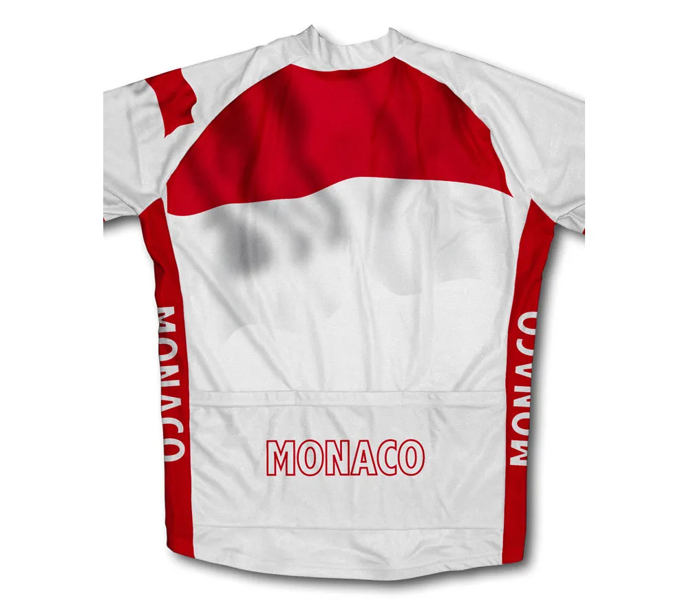 Monaco Flag Winter Thermal Cycling Jersey