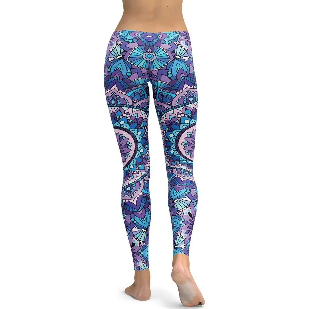 Mosaic Pattern Leggings