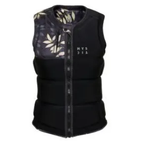 Mystic Dazzled Womens Front Zip Impact Vest - Black