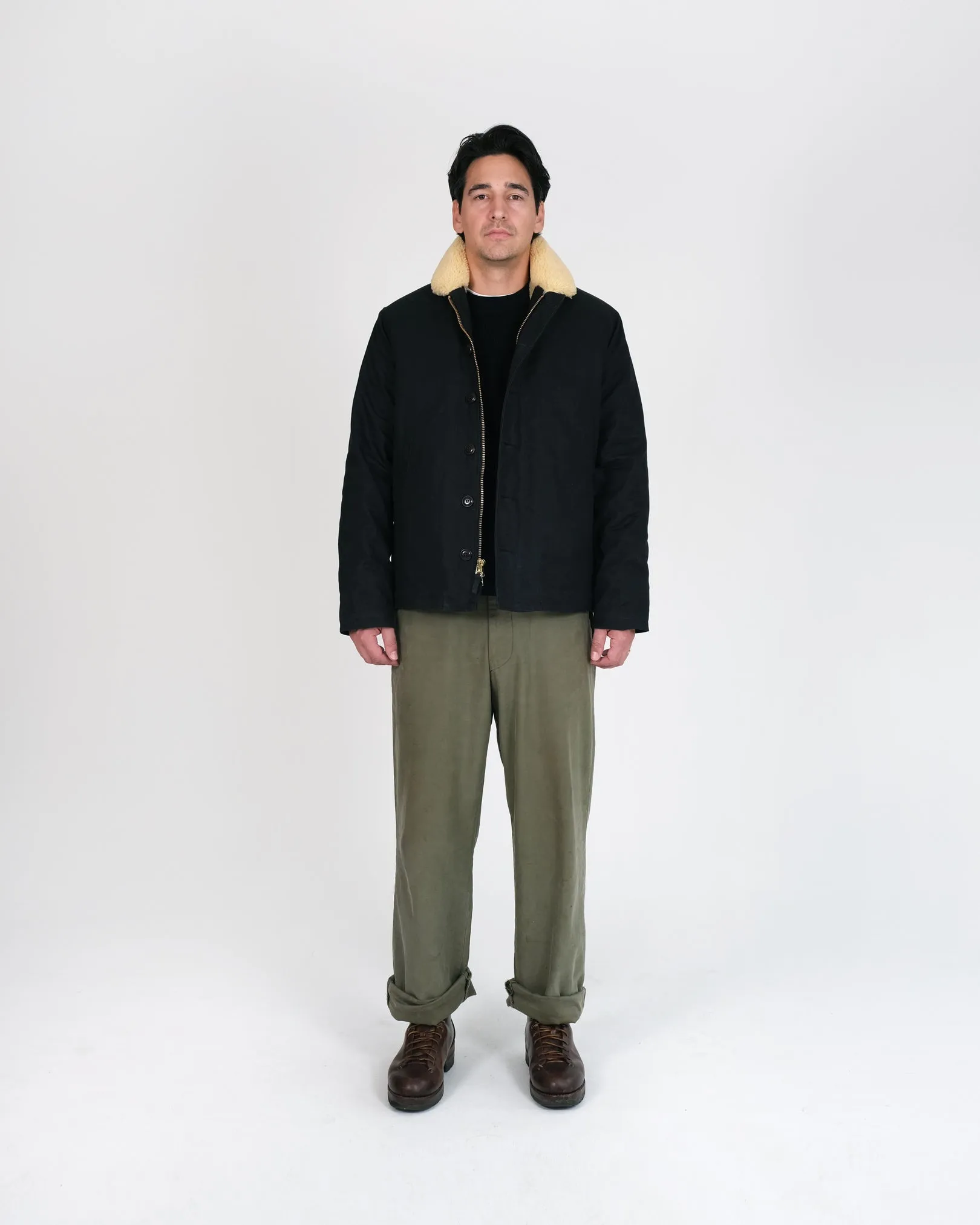 N-1 Deck Jacket - Black / Gold