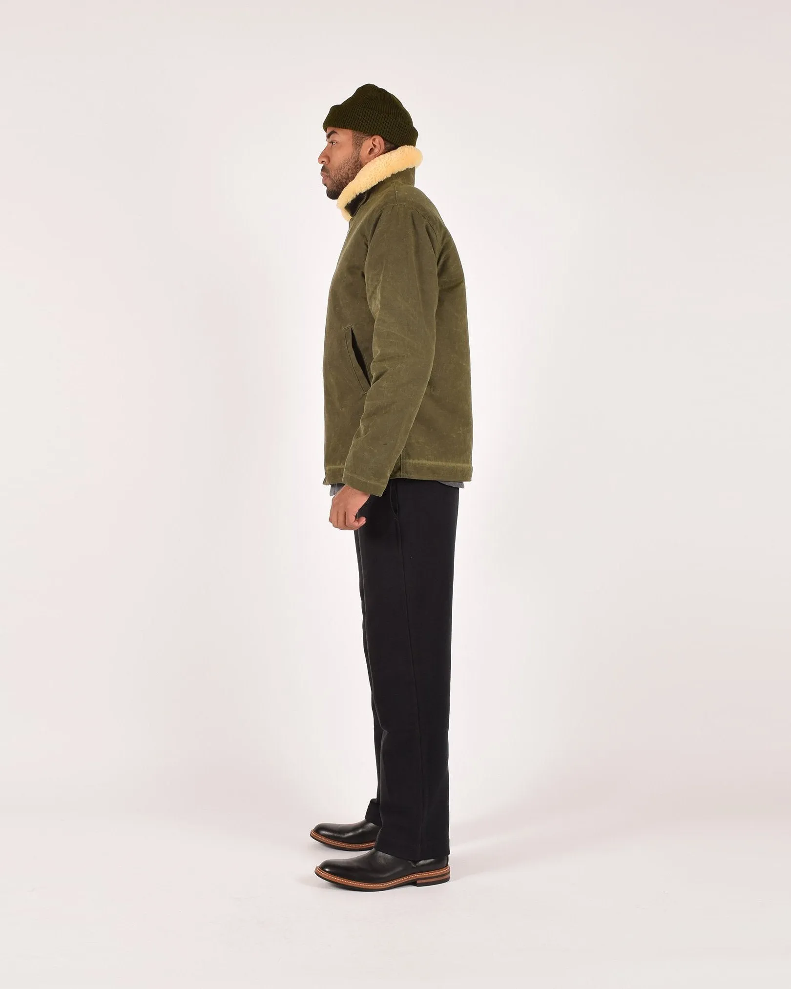 N-1 Deck Jacket - Loden / Gold