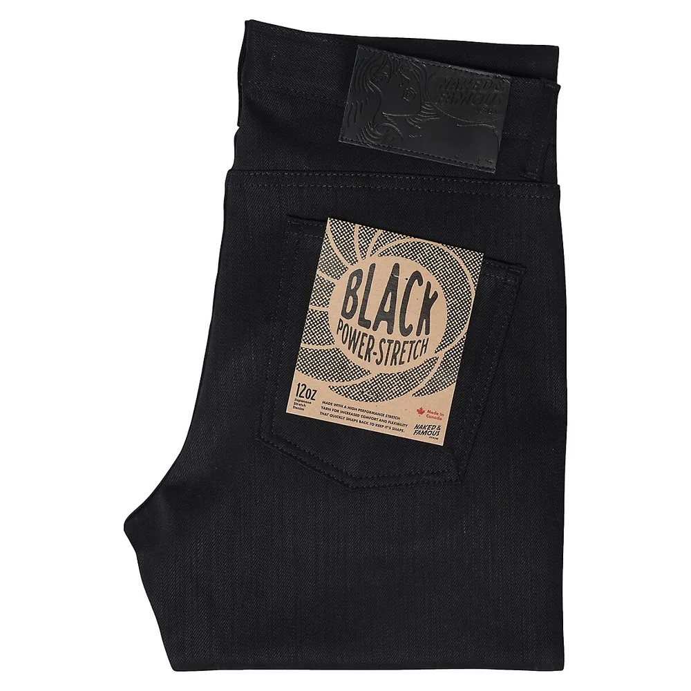 Naked & Famous Power Stretch Super Guy Slim Tapered Jeans