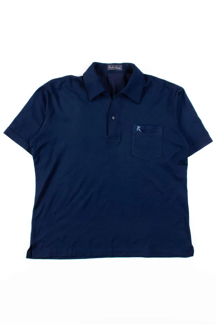 Navy Countess Mara Polo Shirt