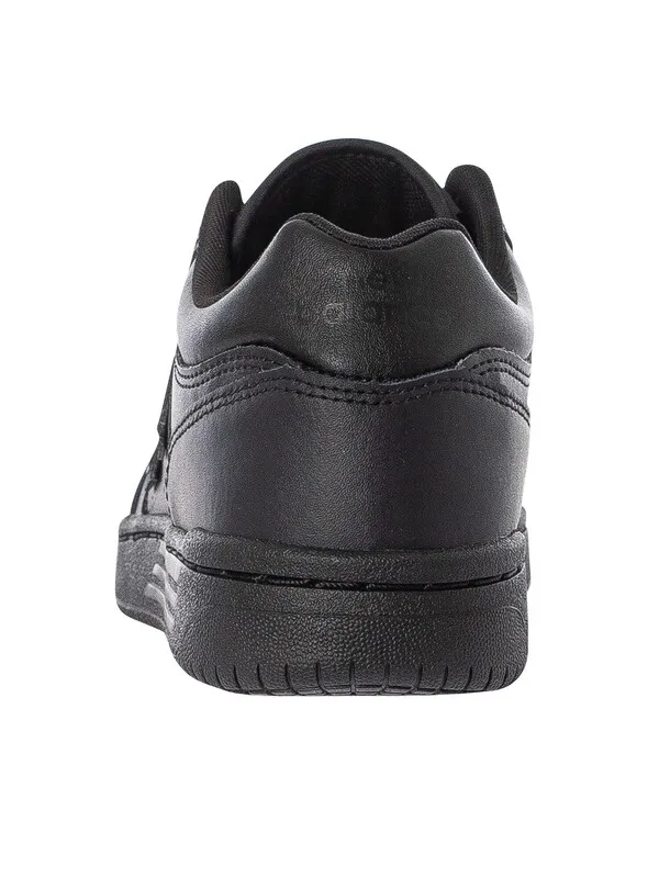 New Balance 480 Leather Trainers - Black