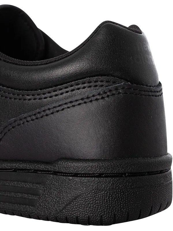 New Balance 480 Leather Trainers - Black