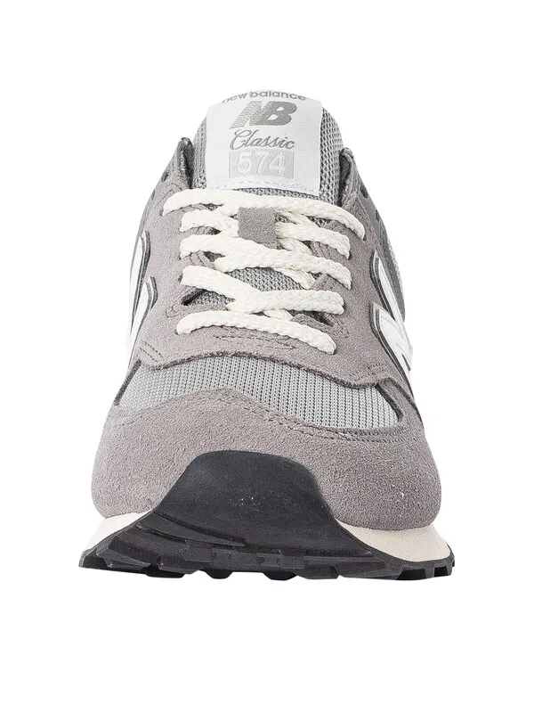 New Balance 574 Suede Trainers - Grey