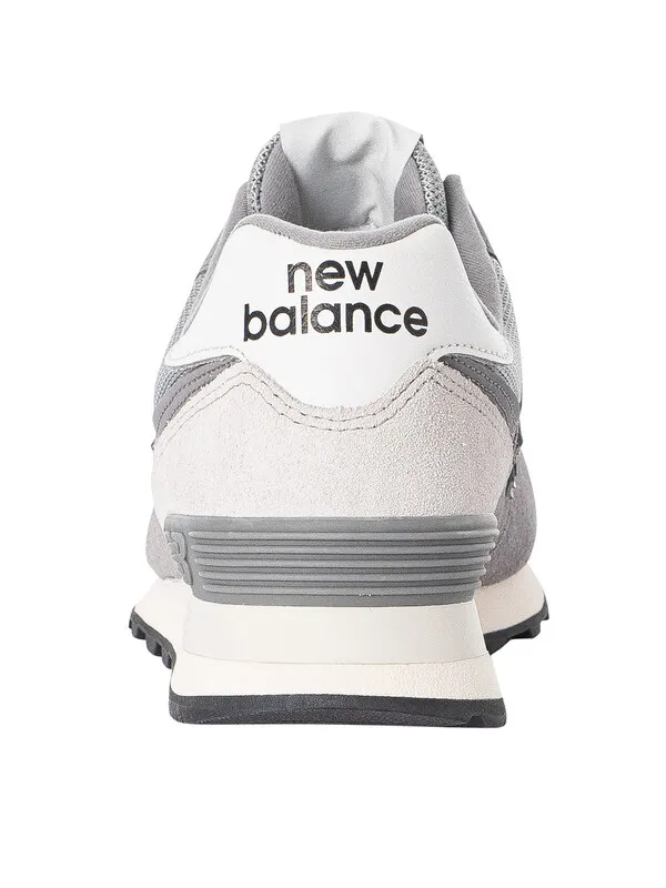 New Balance 574 Suede Trainers - Grey