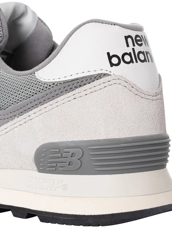 New Balance 574 Suede Trainers - Grey