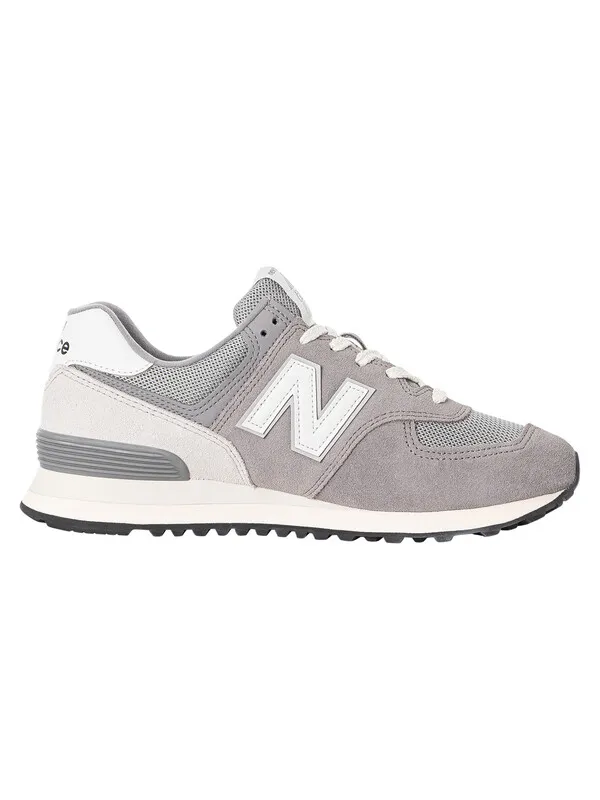 New Balance 574 Suede Trainers - Grey