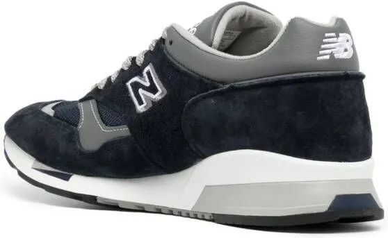 New Balance logo-patch lace-up sneakers Blue