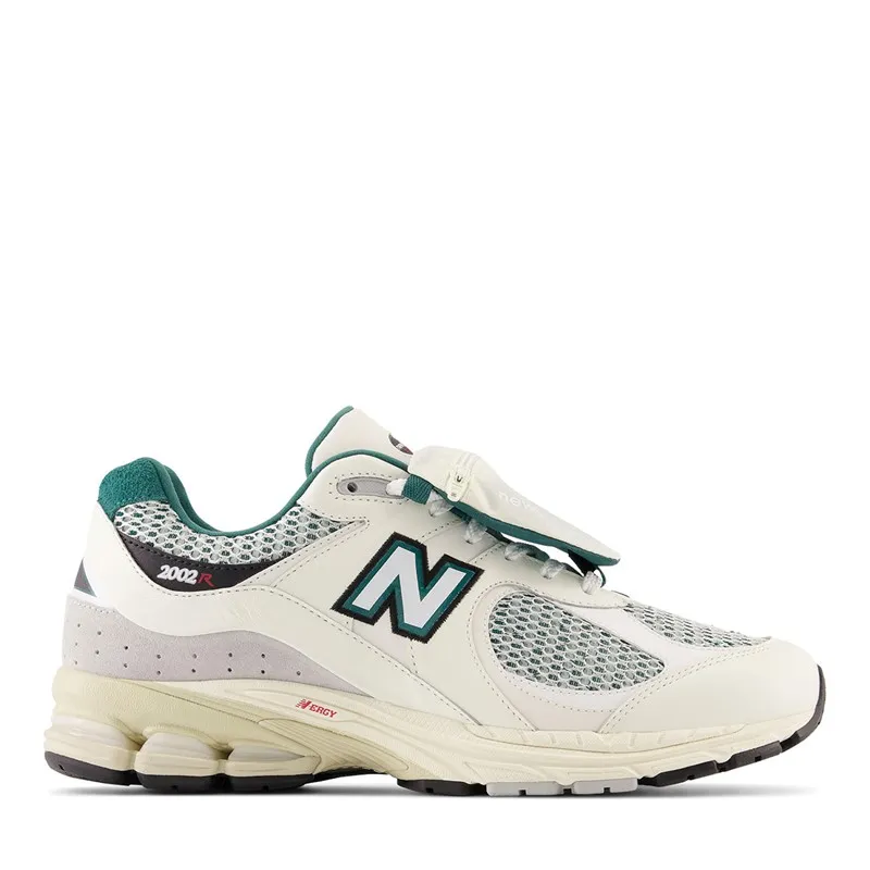 New Balance Mens 2002R Pouch Trainers Sea Salt/Vintage Teal