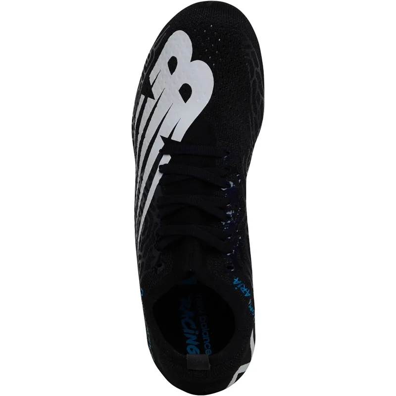 New Balance Mens Competition Sigma Aria Sprint Running Track Spikes Black/White/Blue