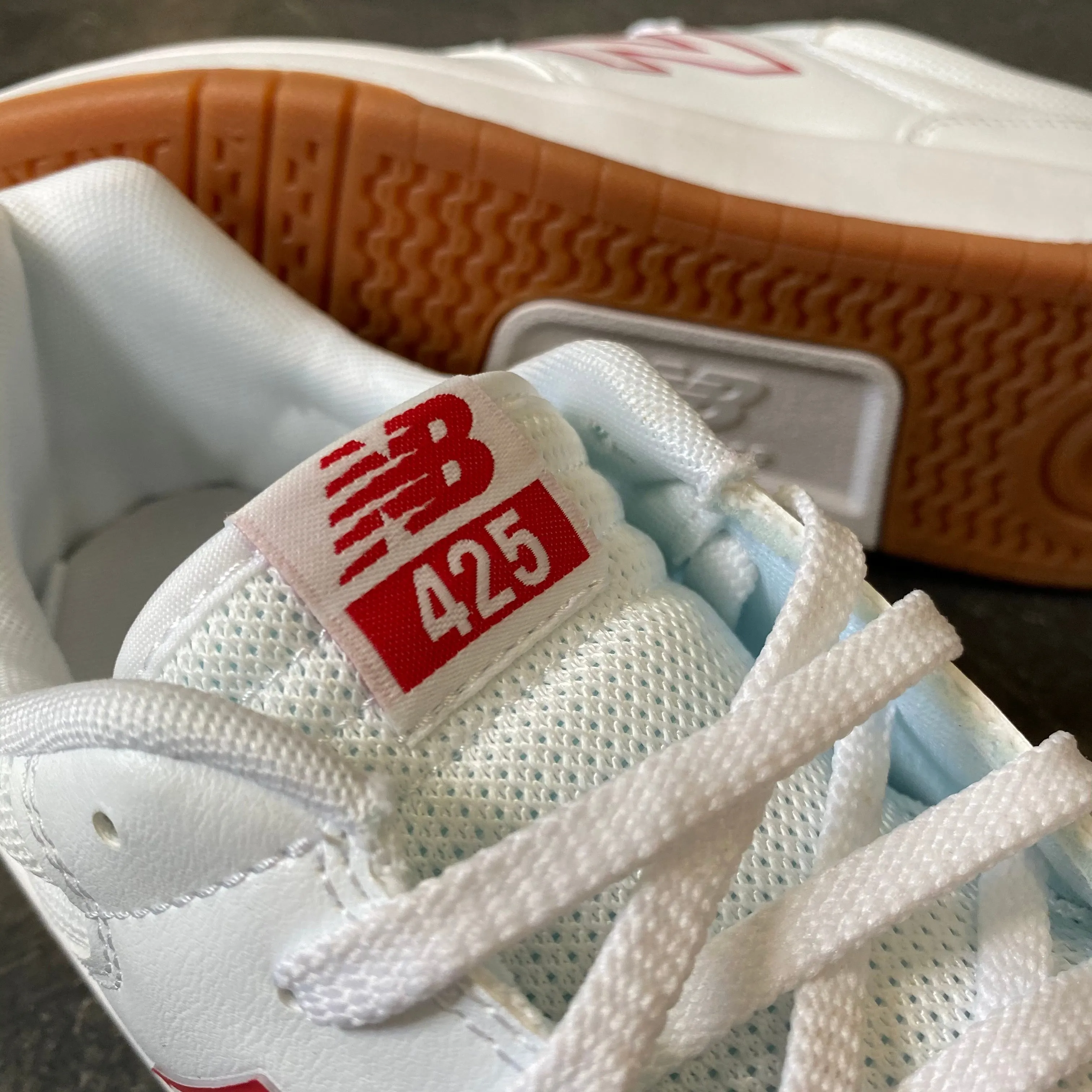 New Balance Numeric 425 White/Red SALE