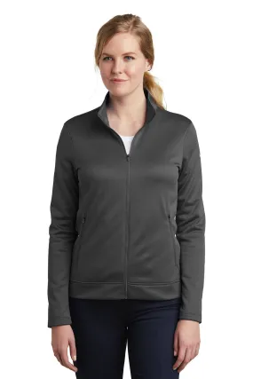 Nike Ladies ThermaFIT FullZip Fleece NKAH6260 Anthracite