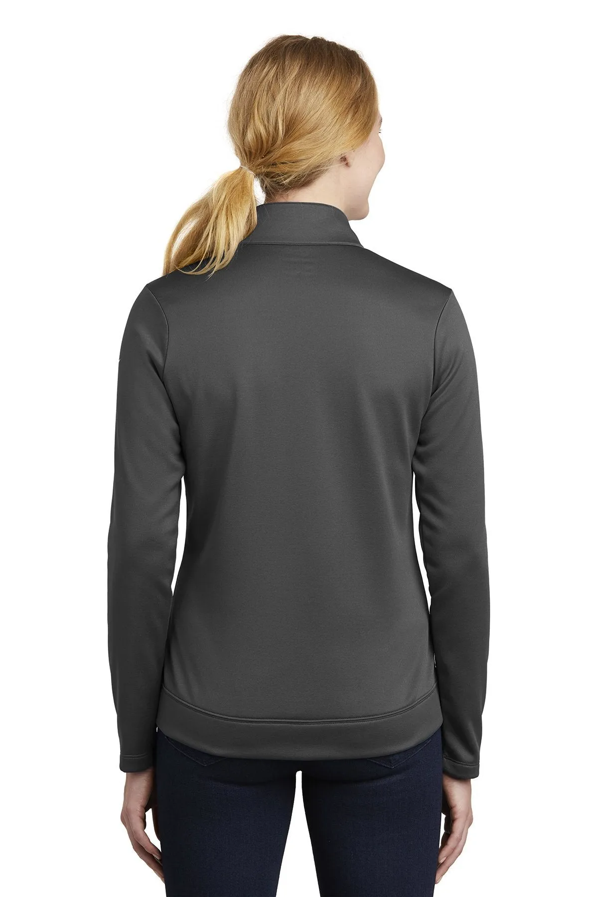 Nike Ladies ThermaFIT FullZip Fleece NKAH6260 Anthracite