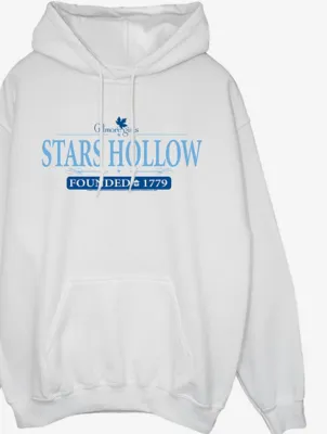 NW2 Gilmore Girls Stars Hollow White Printed Hoodie | Women | George at ASDA