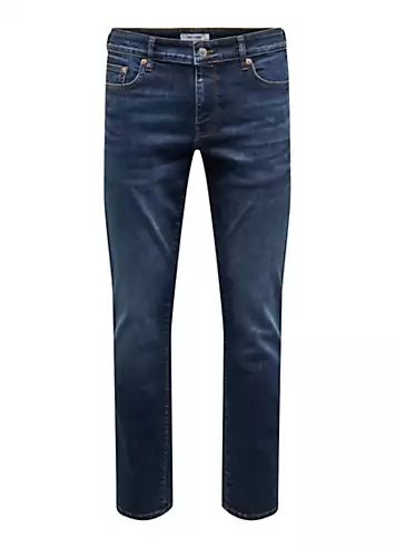 Only & Sons ONSLOOM Denim Slim Fit 7777 Jeans | Grattan