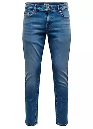 Only & Sons ONSLOOM Denim Slim Fit 7777 Jeans | Grattan