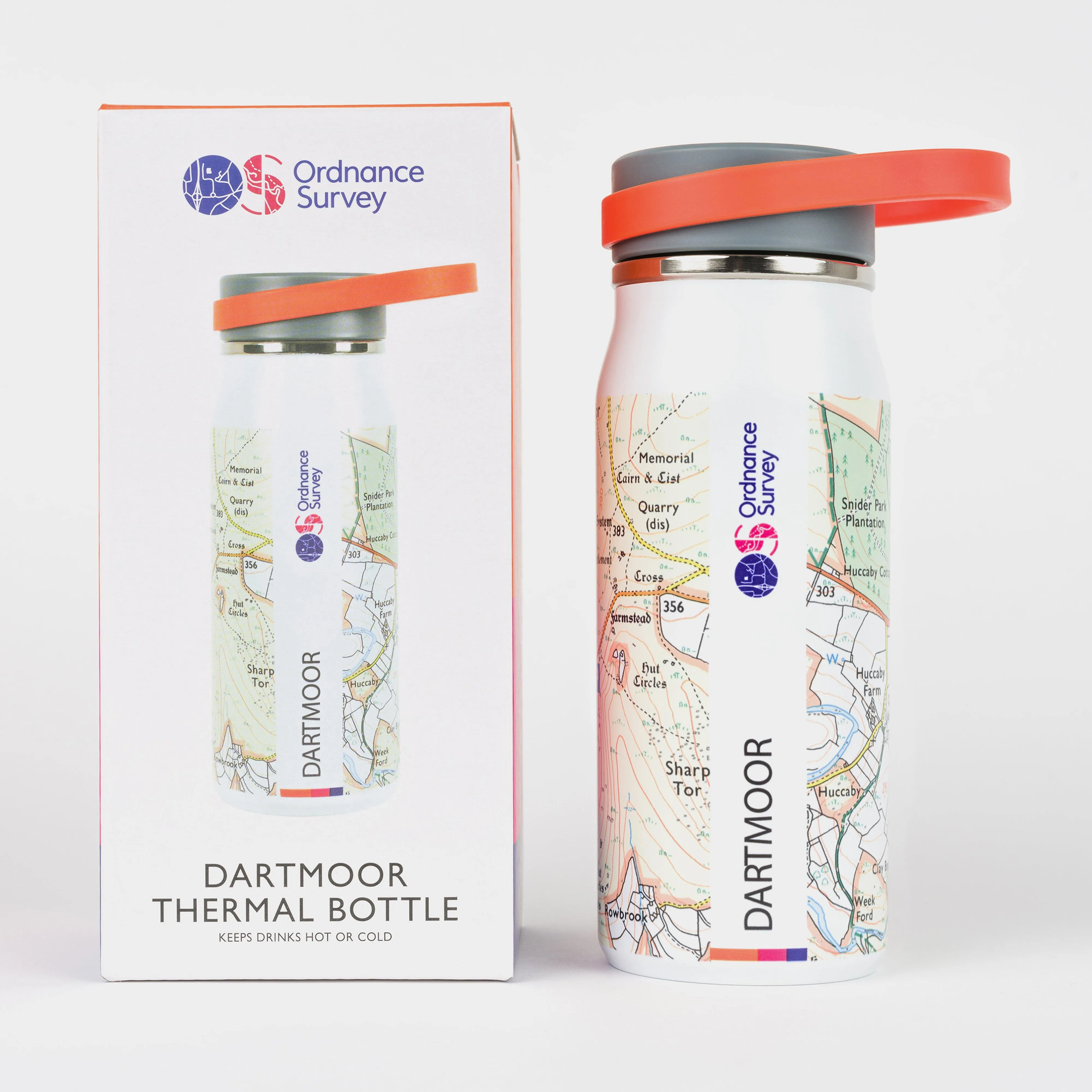 Ordnance Survey Dartmoor Thermal Bottle | Ultimate Outdoors