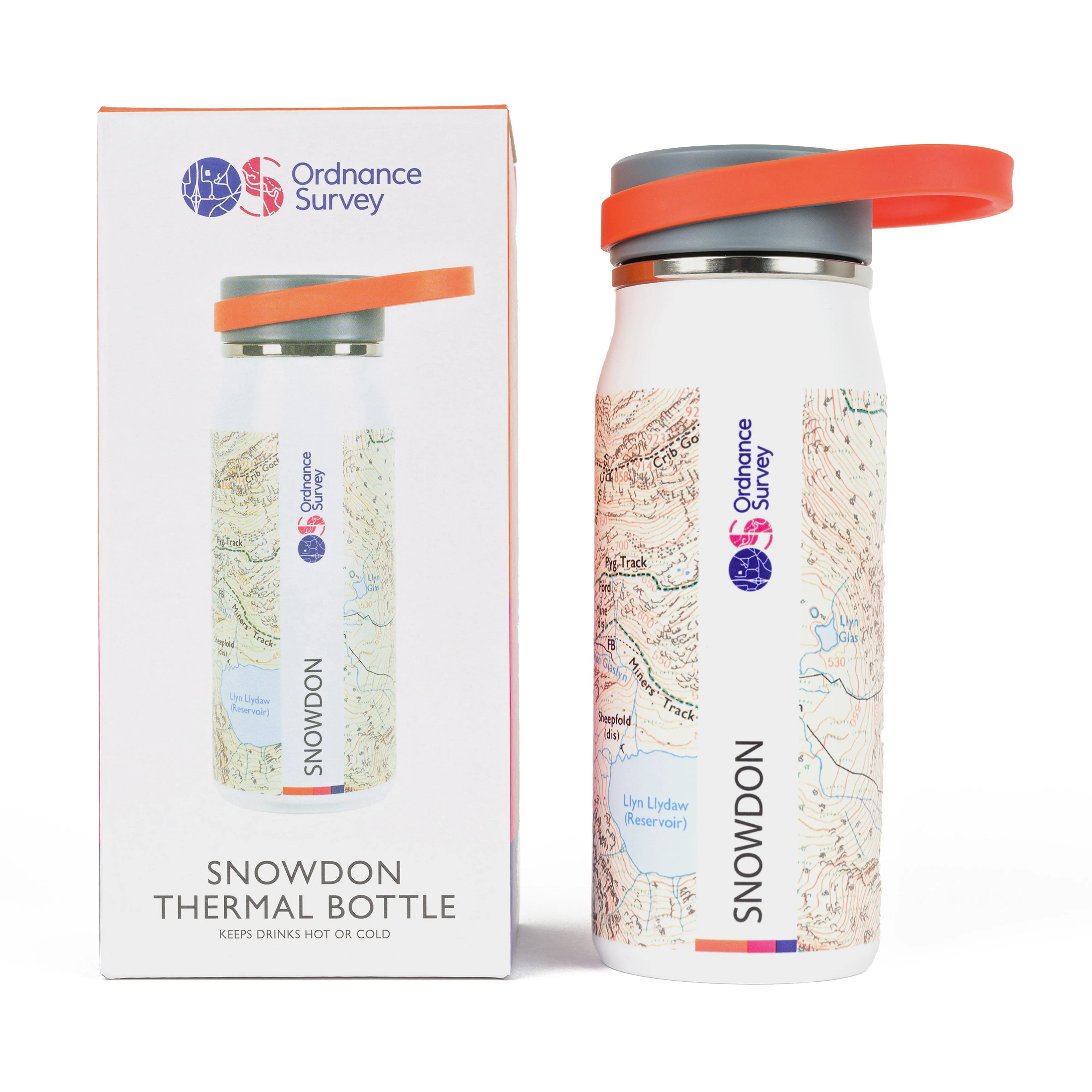 Ordnance Survey Snowdon Thermal Bottle | Ultimate Outdoors