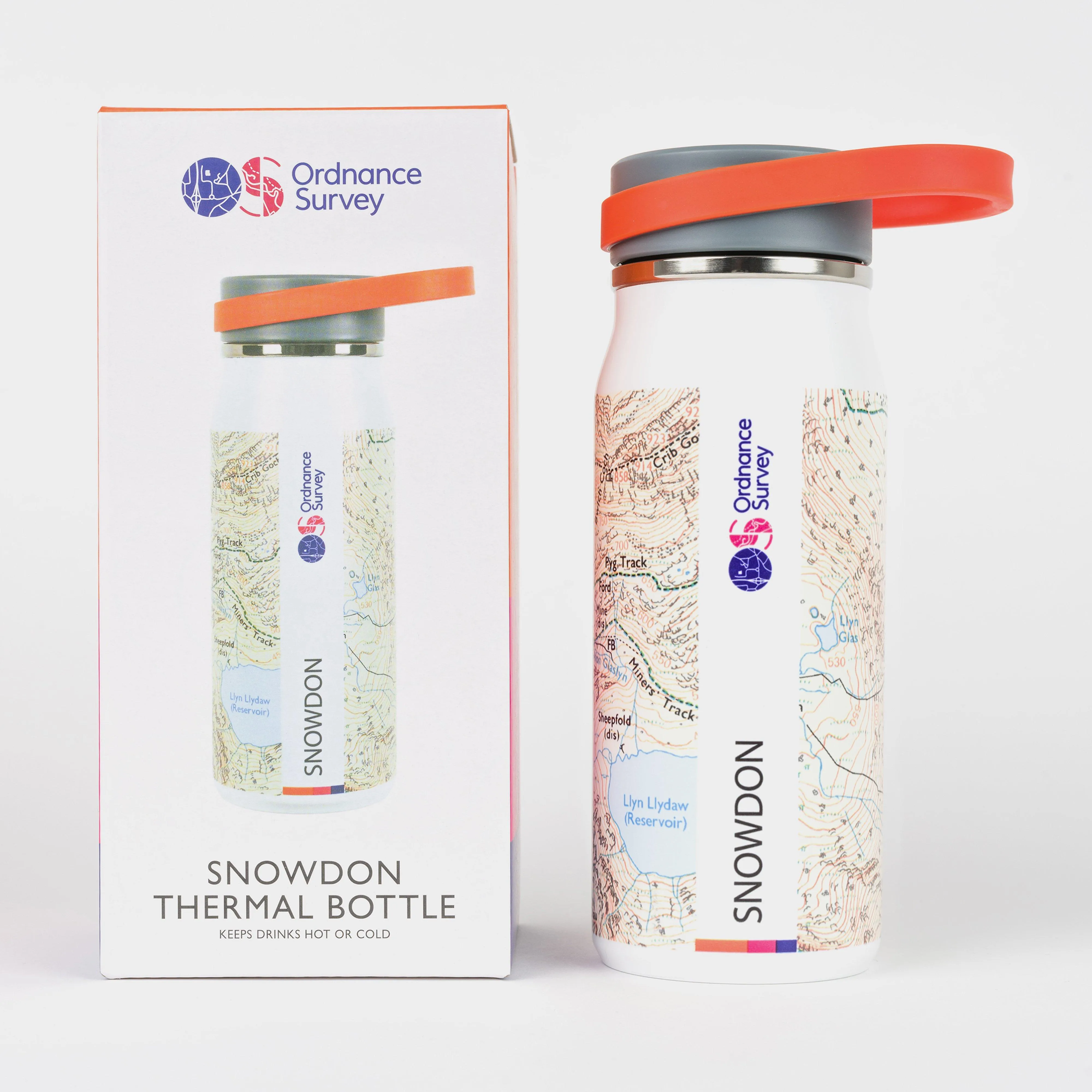 Ordnance Survey Snowdon Thermal Bottle | Ultimate Outdoors