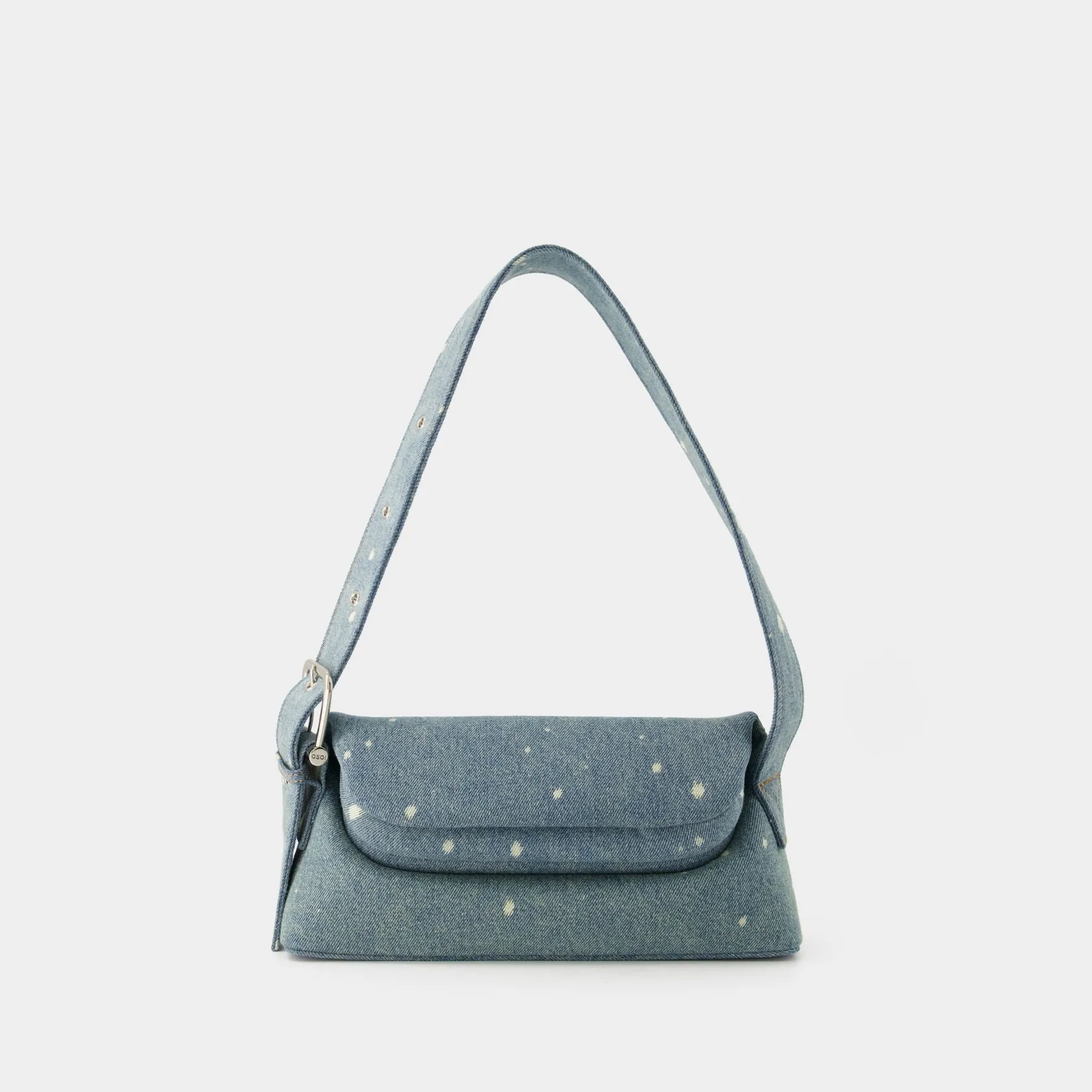 Osoi  Folder Brot Shoulder Bag - Osoi - Cotton - Blue