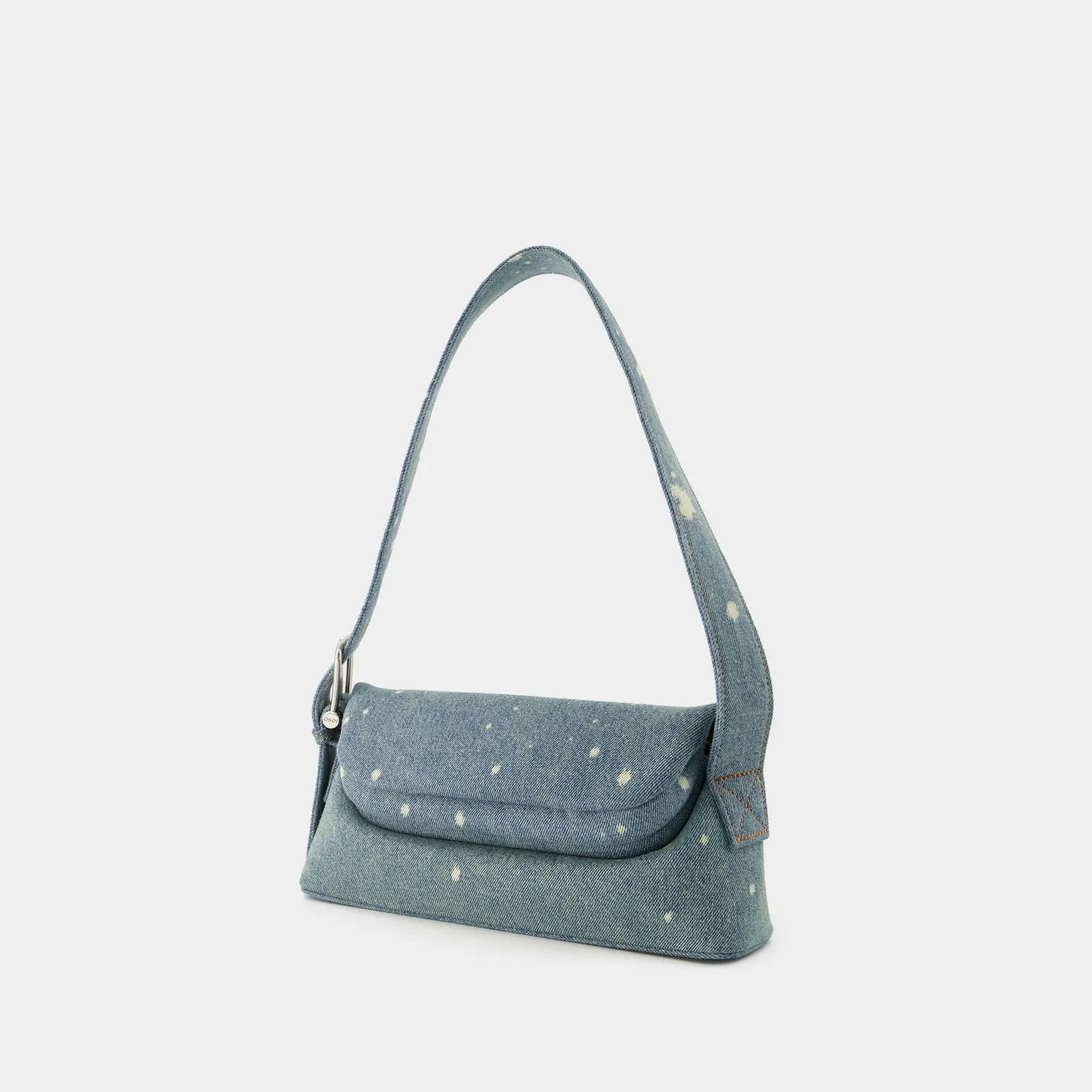 Osoi  Folder Brot Shoulder Bag - Osoi - Cotton - Blue