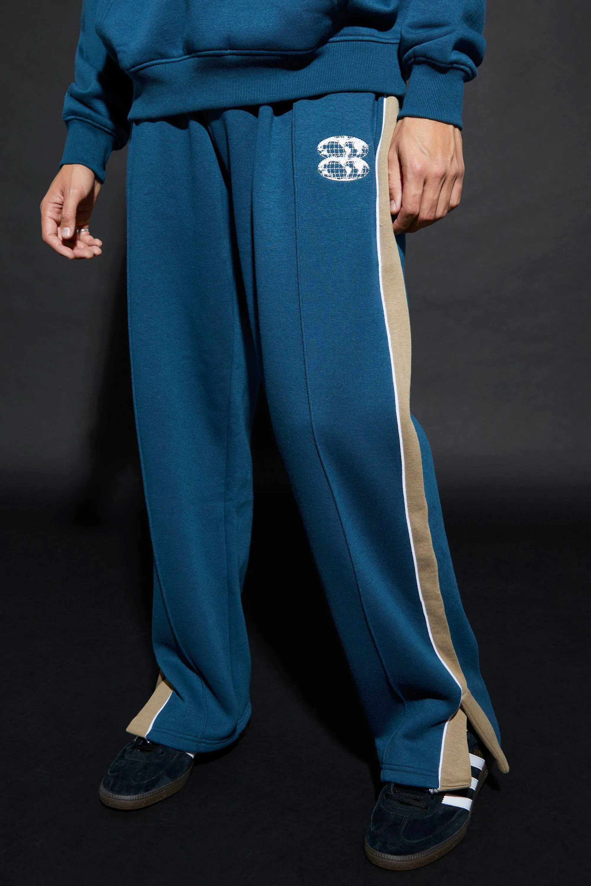 Oversized Split Hem Joggers